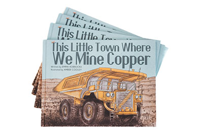 Morenci author Emma Horrocks, wife of a company engineer, wrote a book about producing copper to help mine workers explain their jobs to their children.