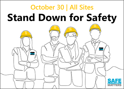 Global Stand Down for Safety Reveals Opportunities for Continuous Improvement