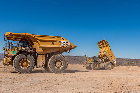 All 33 of Bagdad’s autonomous haul trucks are in operation. In addition, seven staffed trucks will continue to operate through the end of the year.