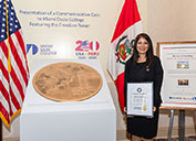 Cerro Verde Copper Coin Honors U.S.-Peru Relations