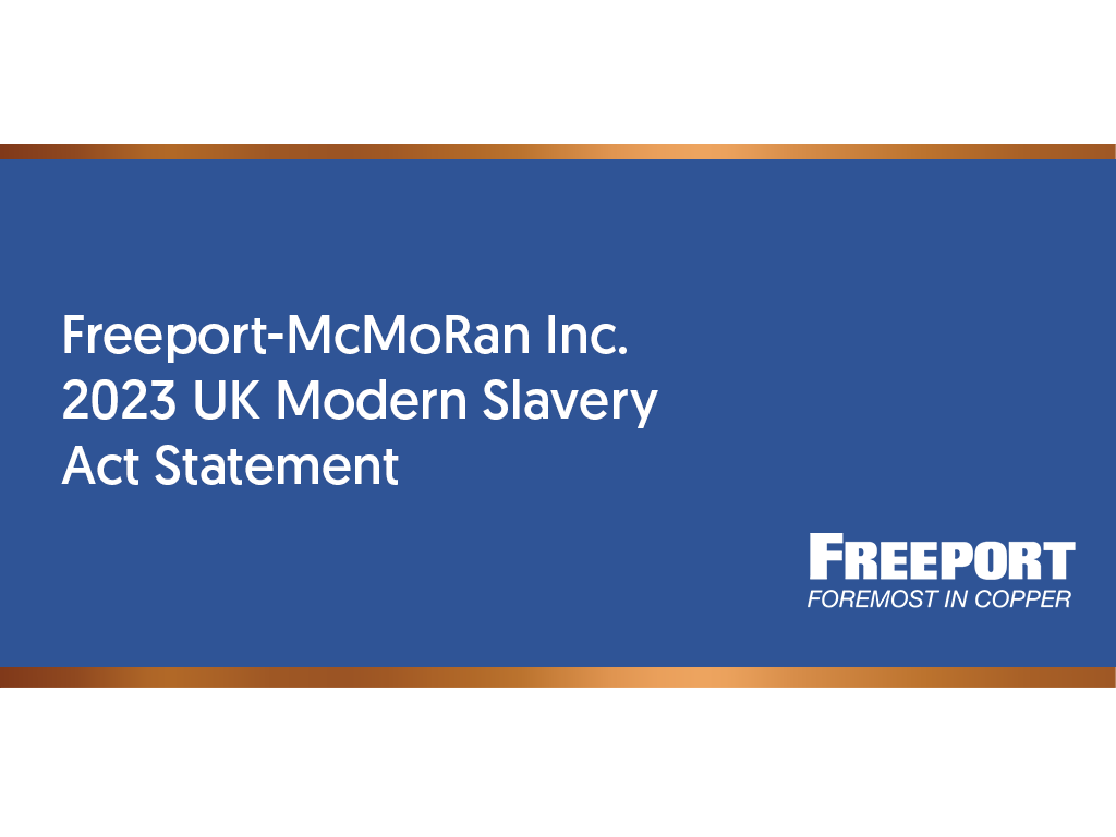 2023 UK Modern Slavery Act Statement